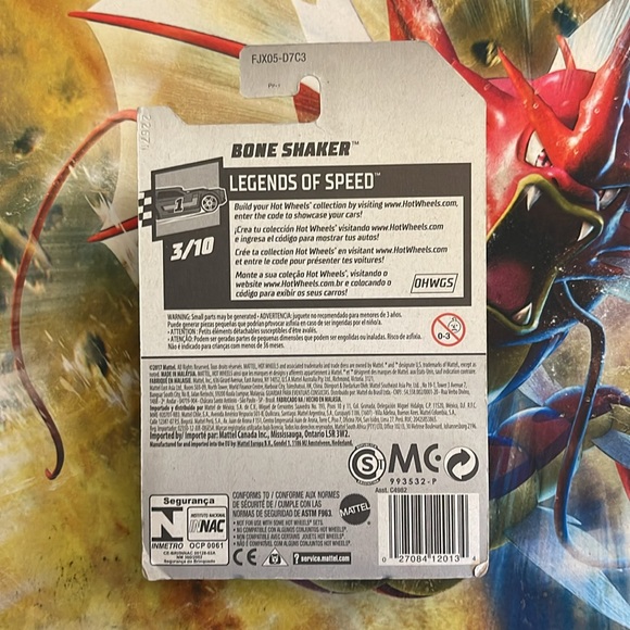 2017 HotWheels Bone Shaker FJX05 New In Box! - Picture 2 of 2